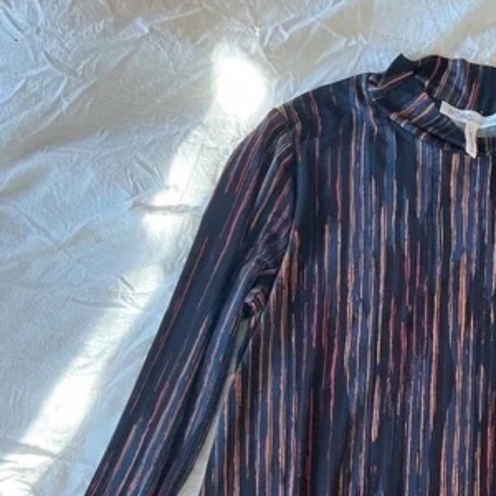 long sleeve mini dress high neck